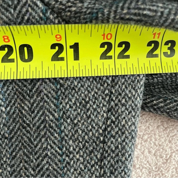 Vintage Pendleton Suede & Tweed Sport Coat/Suit Jacket/Blazer-Gray/Black-Mens 44 - Picture 10 of 12